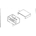 RCA VR613HF cabinet parts diagram