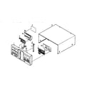 Fisher DAC2415 cabinet parts diagram