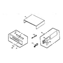 Panasonic PV-4601 cabinet parts diagram