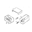 Panasonic PV-4651 cabinet parts diagram