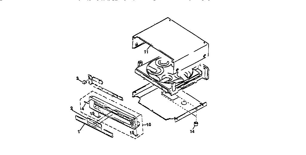 Sony CDP-C250Z cabinet parts diagram