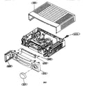RCA VR689HF cabinet parts diagram