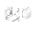 JVC AV-32950 cabinet parts diagram