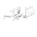 JVC AV-27020 cabinet parts diagram