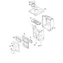 JVC FS-8000 cabinet parts diagram