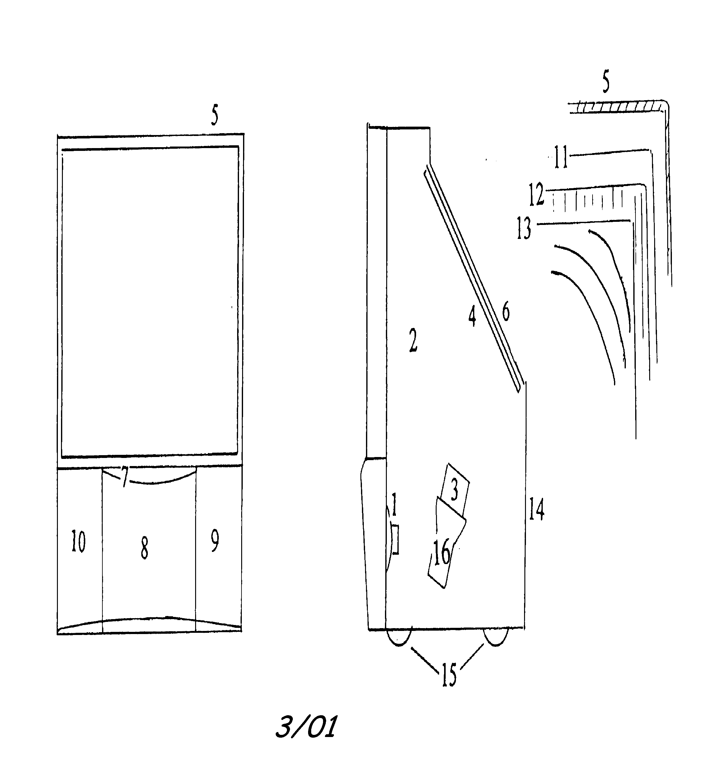 Panasonic PT-56HX40B cabinet parts diagram