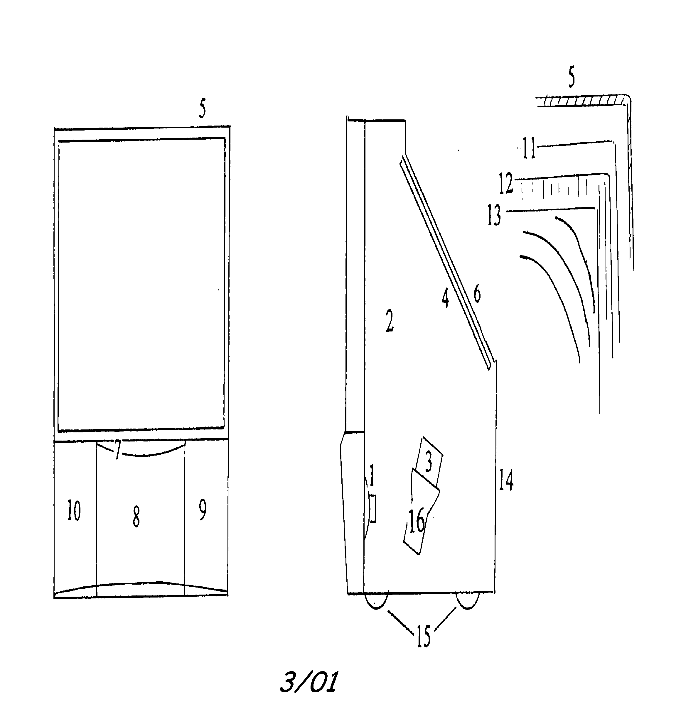 Panasonic PT-56D30CB cabinet parts diagram