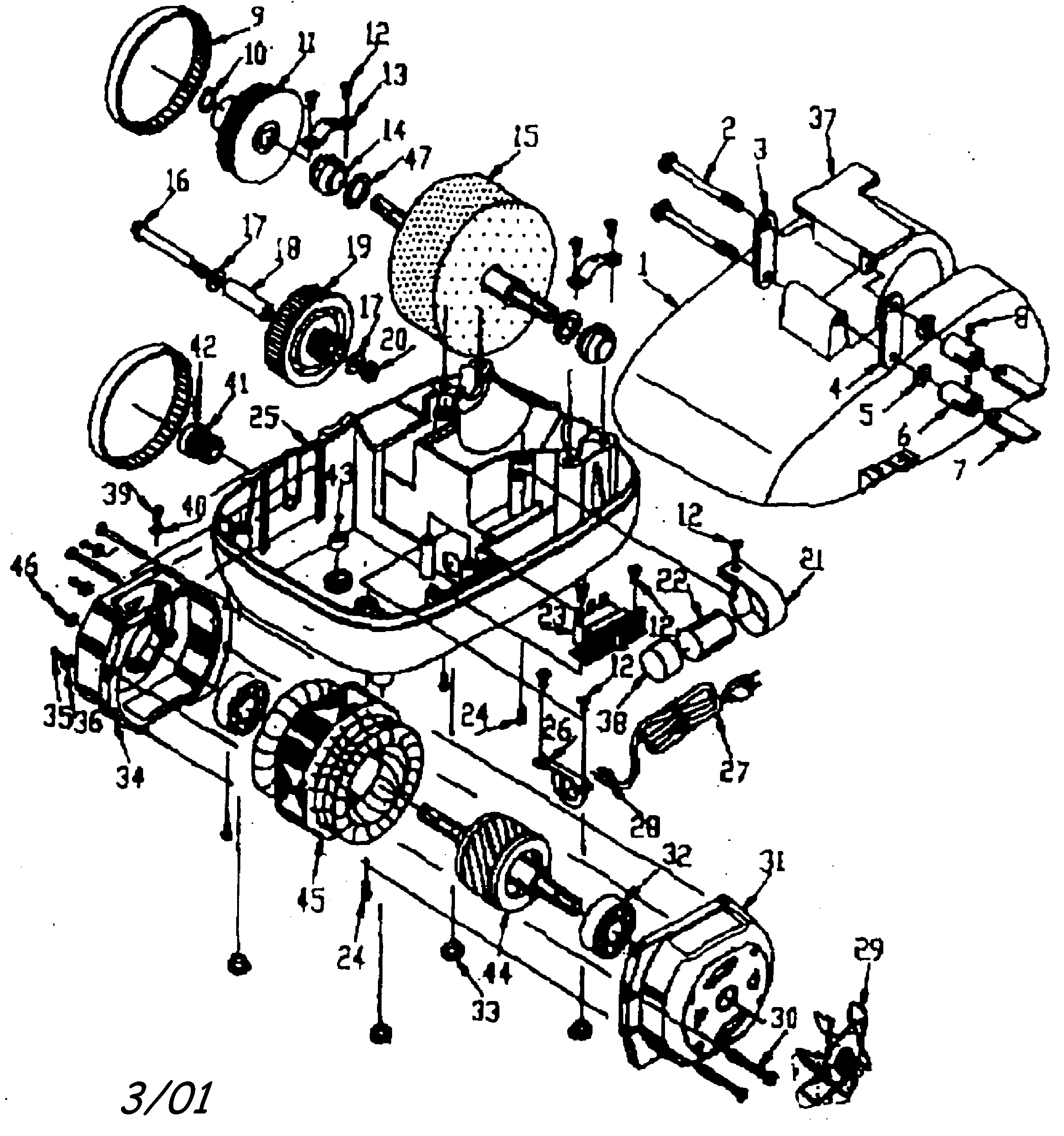 Craftsman 319200910 cabinet parts diagram