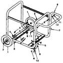 Craftsman 919329150 cabinet parts diagram