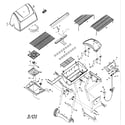Kenmore 41516940 cabinet parts diagram