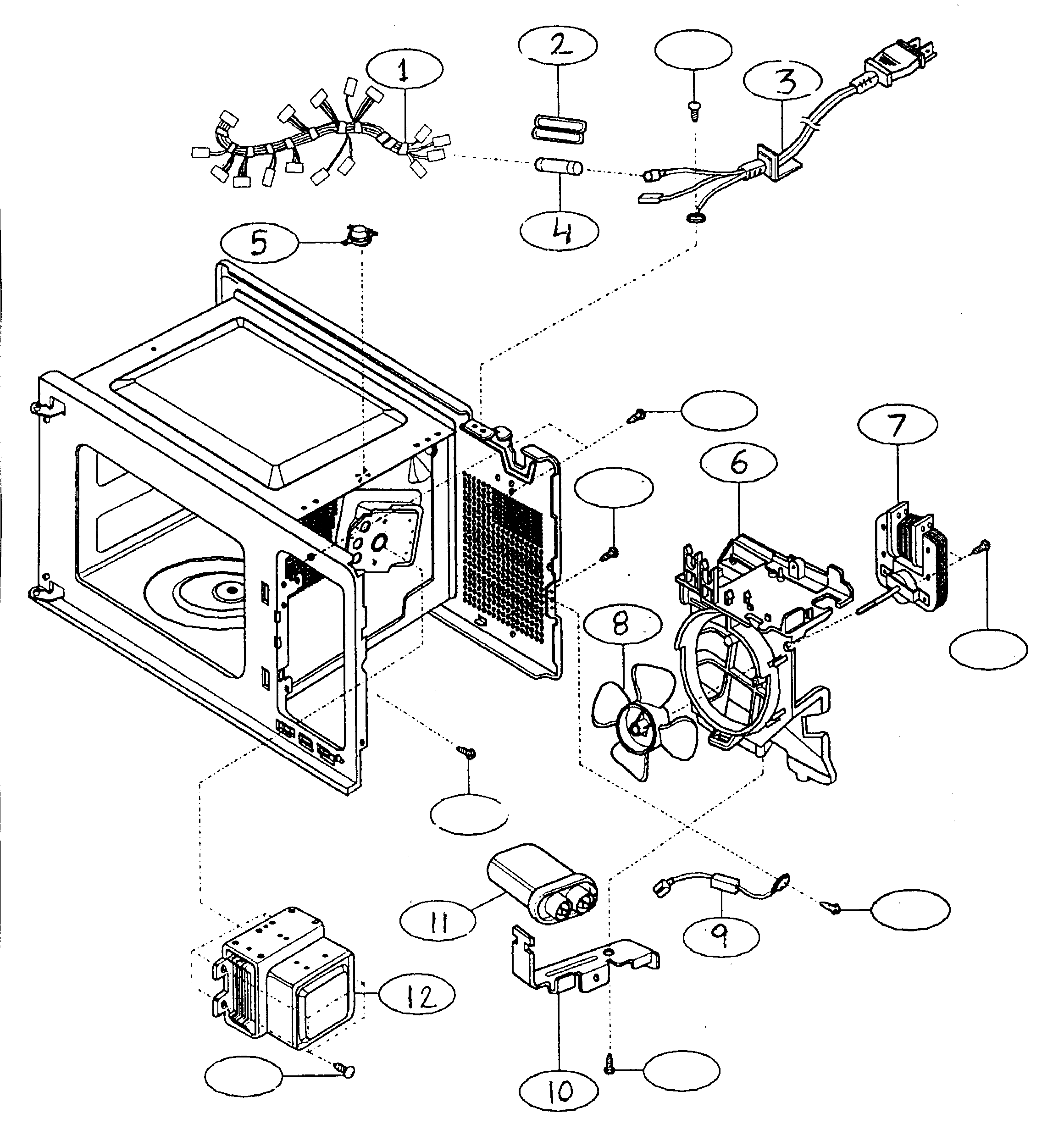 Kenmore 72160282000 unit diagram