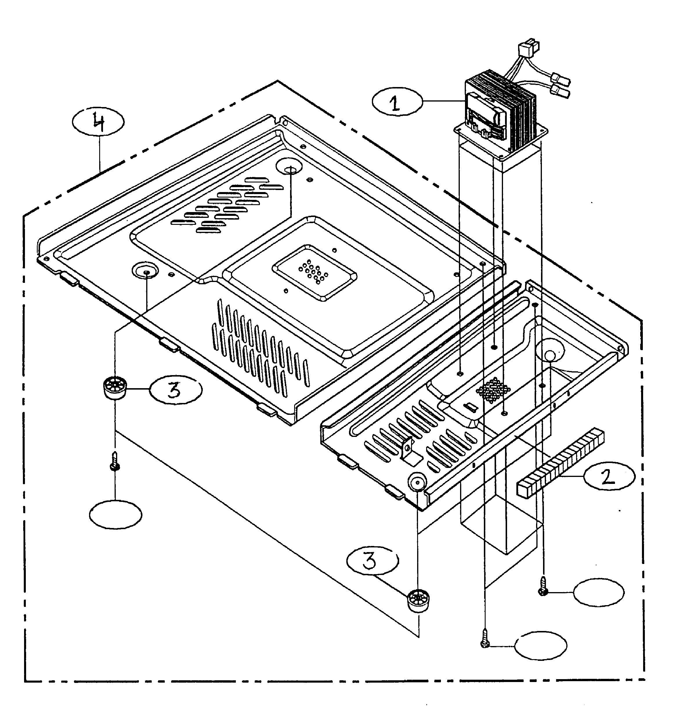 Kenmore 72160282000 cabinet parts diagram