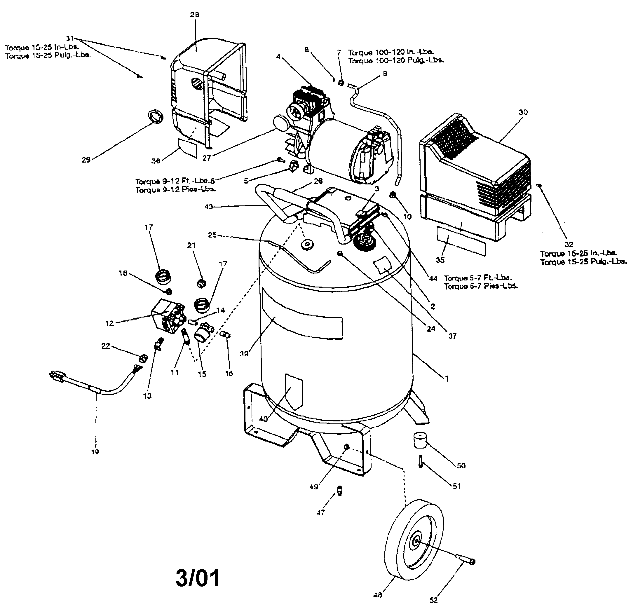 Craftsman 919165140 cabinet parts diagram
