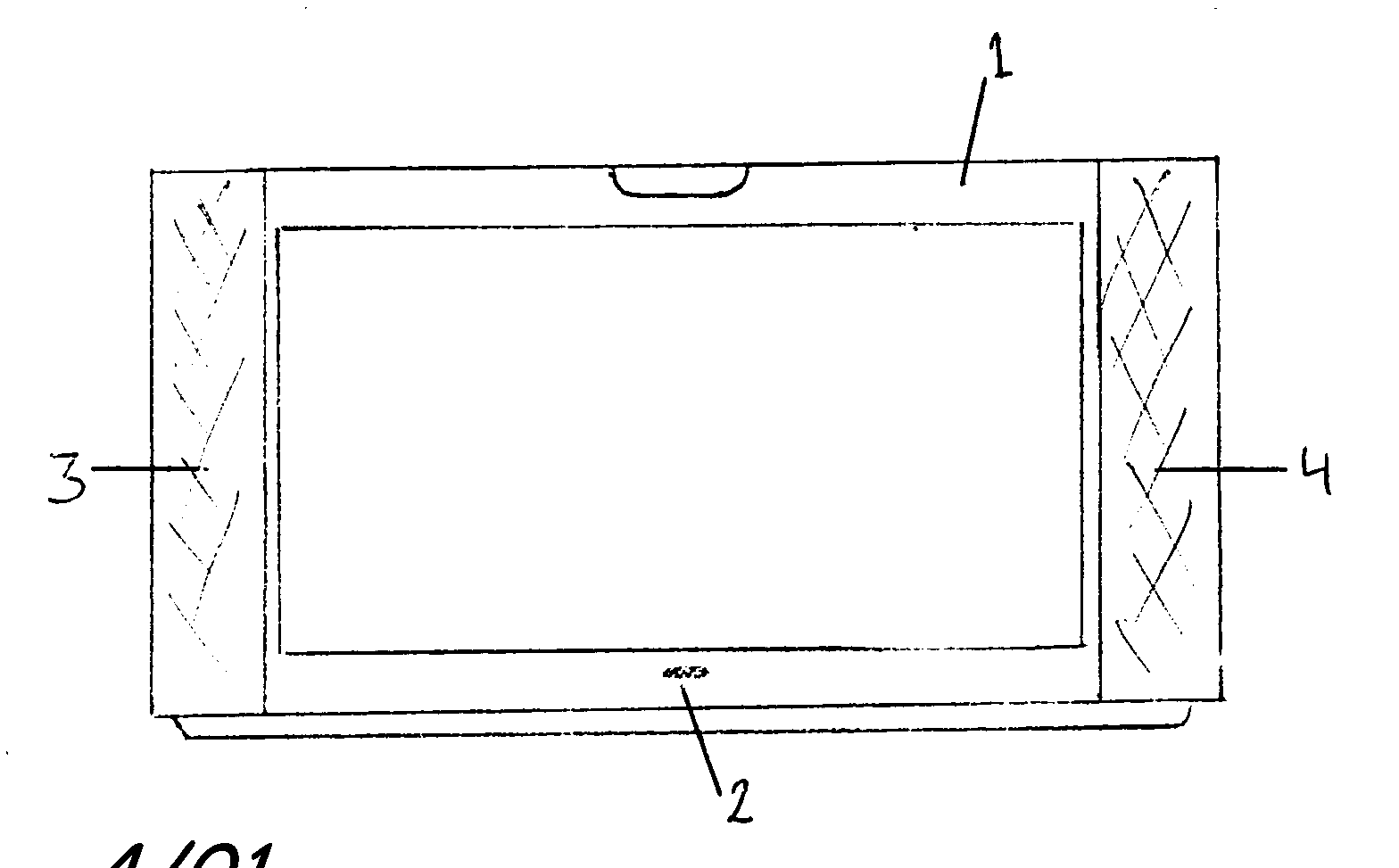 RCA PS34000JX1 cabinet parts diagram
