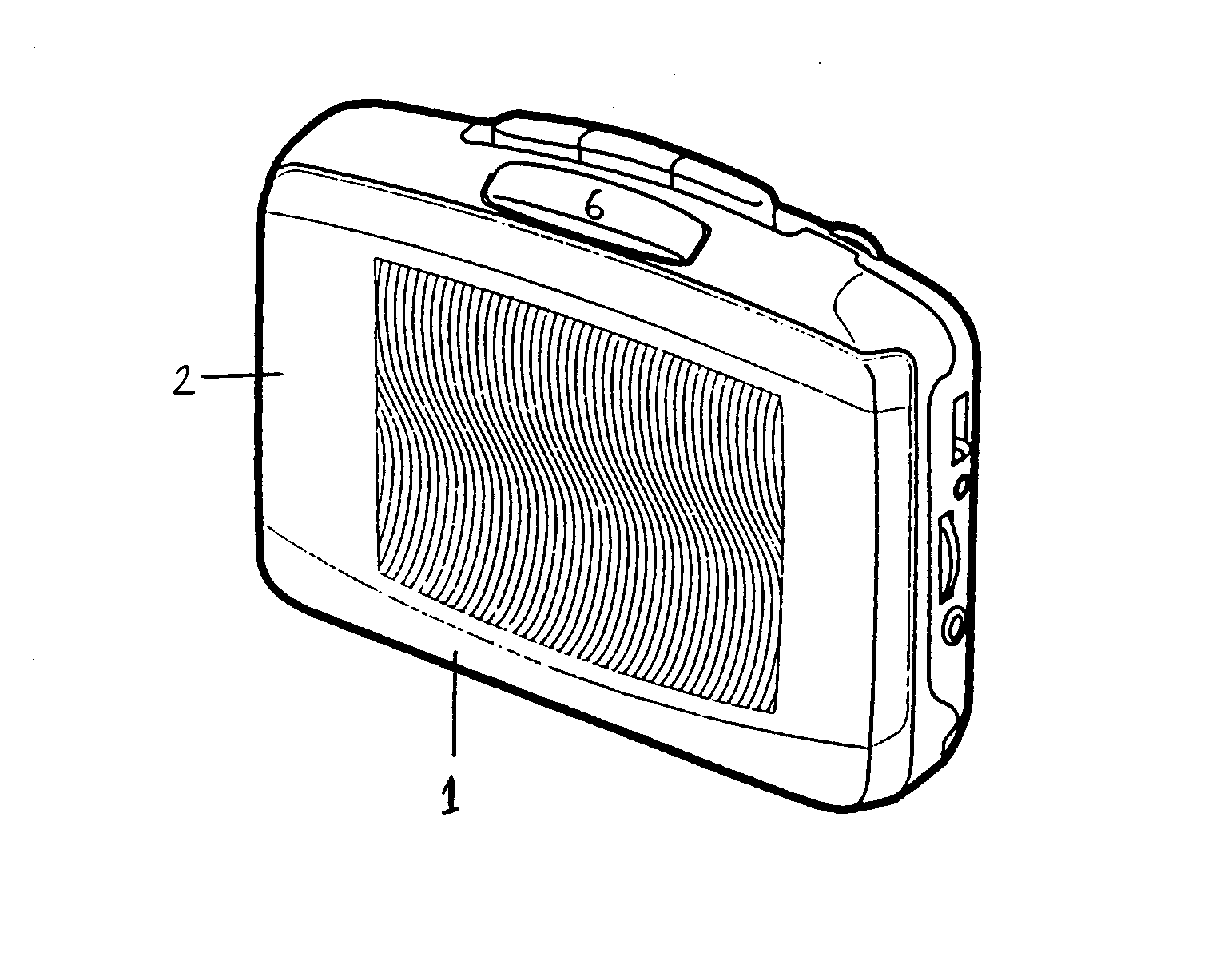 Aiwa HS-TA22 cabinet parts diagram