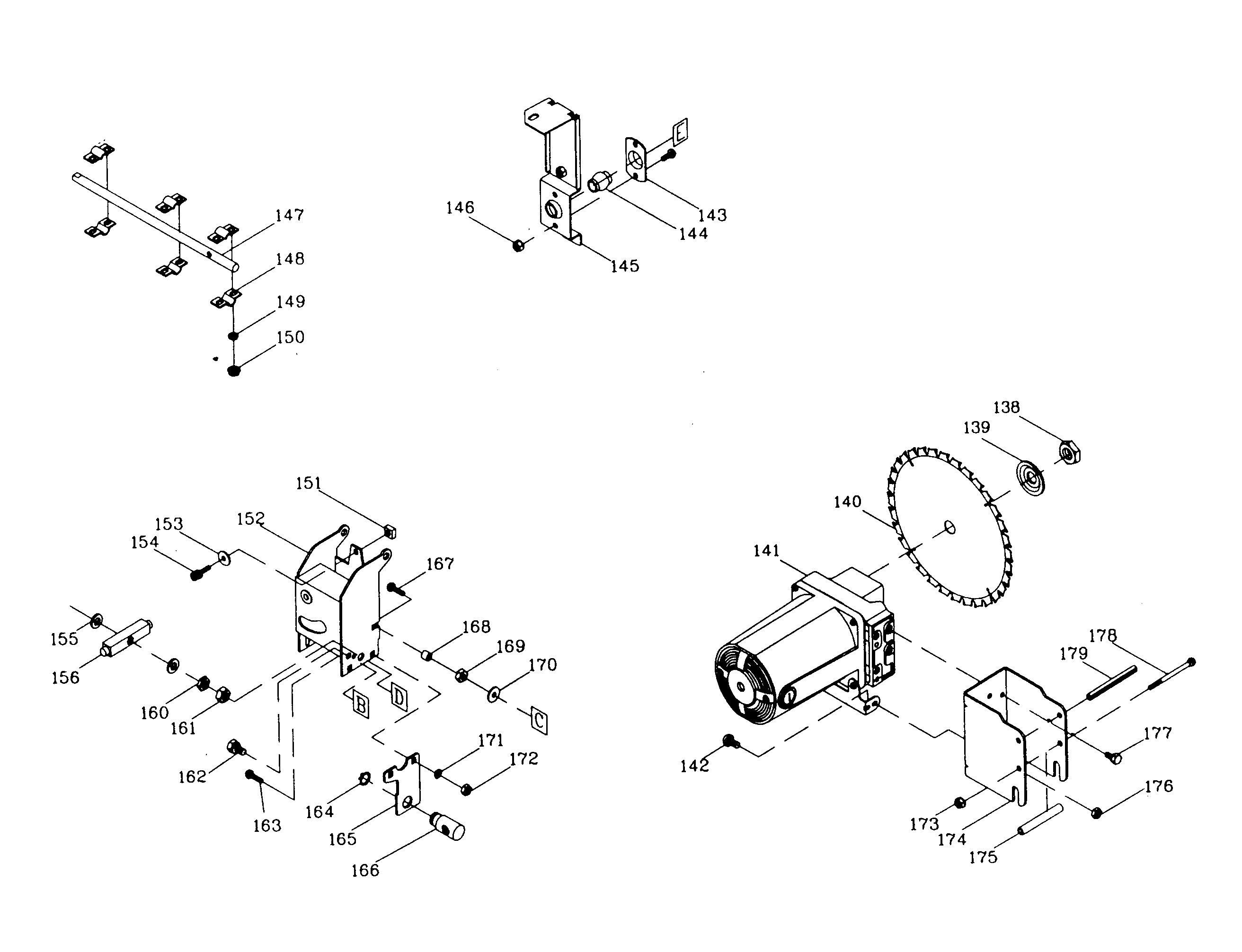 Craftsman 137271180 cabinet parts diagram