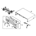 Panasonic NV-FJ610PMP cabinet parts diagram