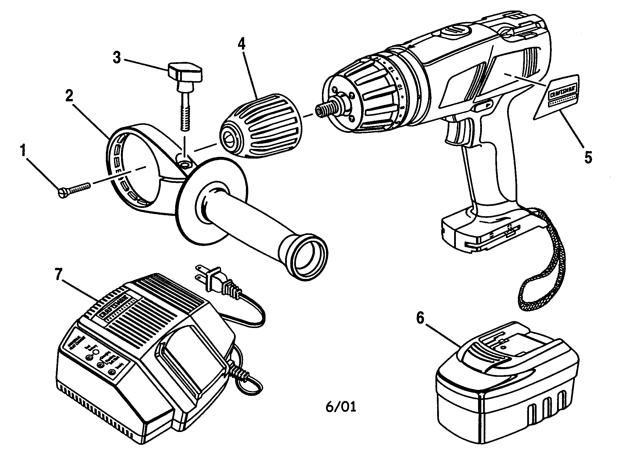 Craftsman 315271251 drill diagram