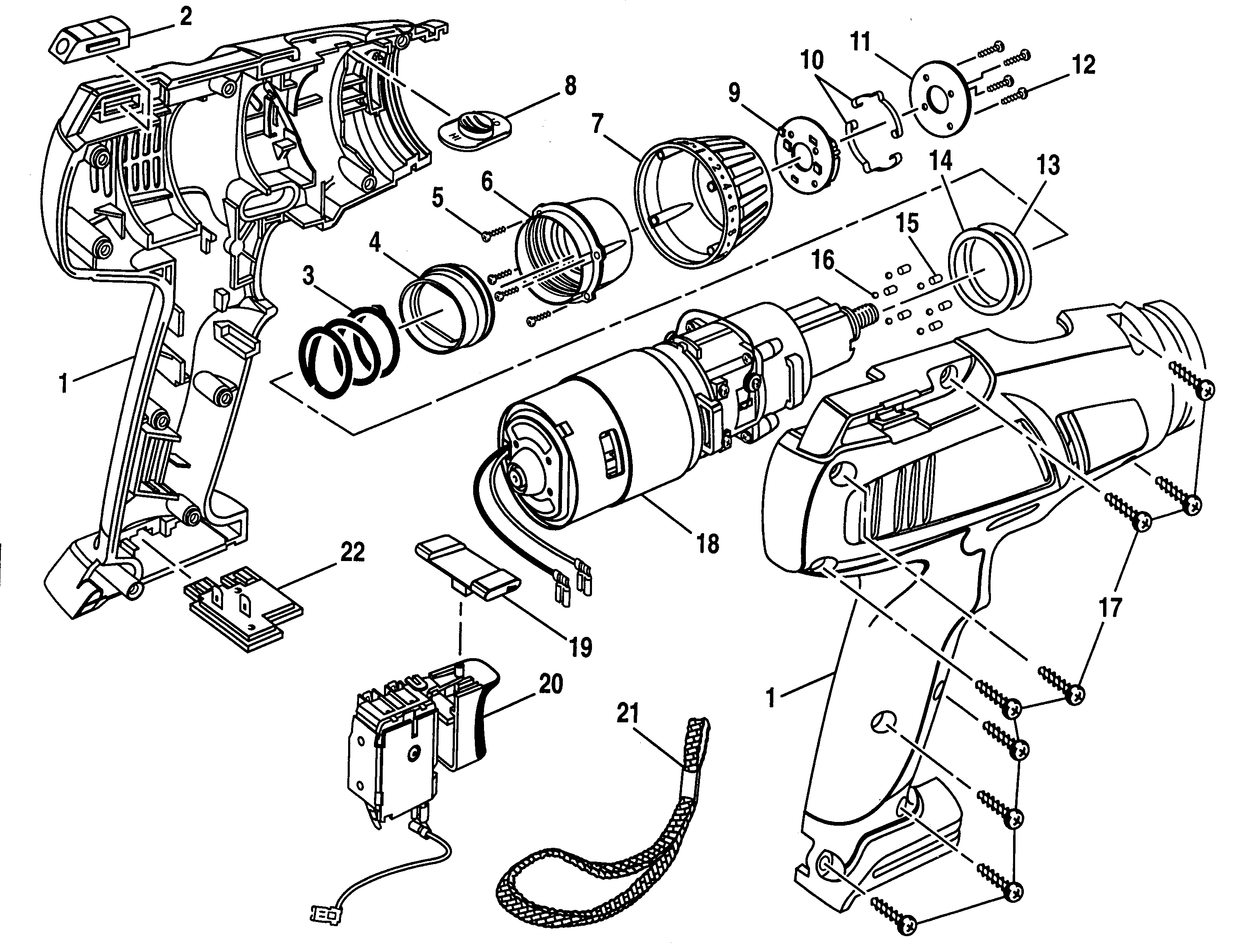 Craftsman 315271251 drill 315271251 diagram