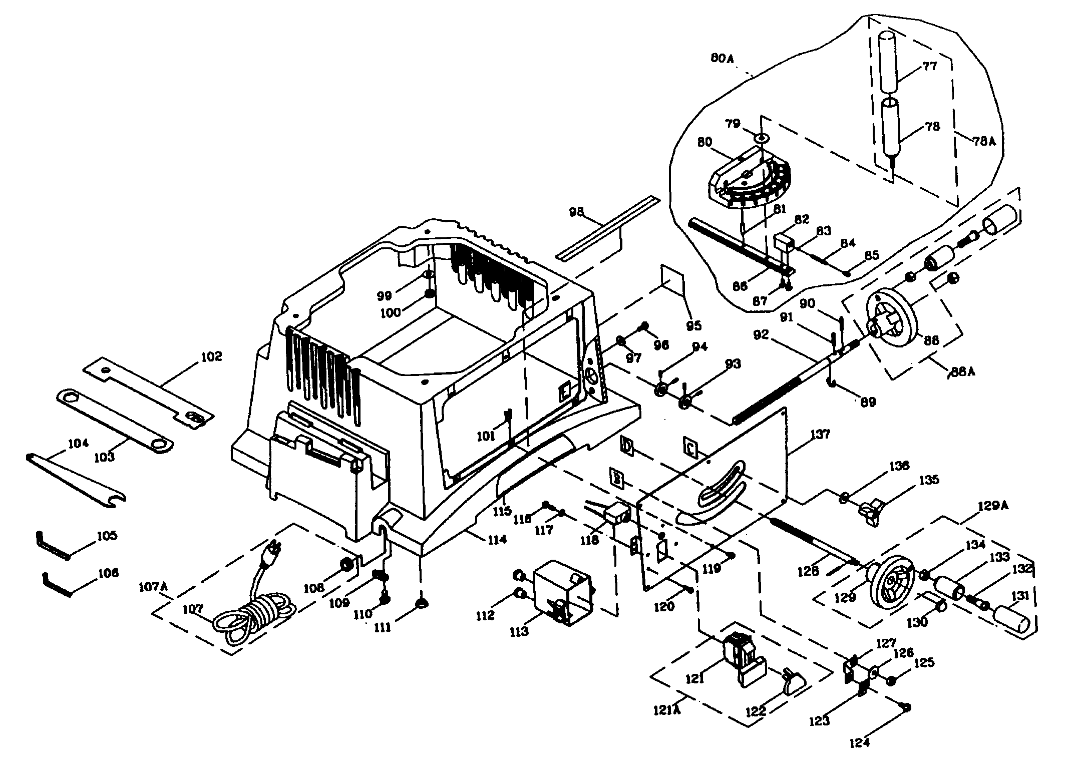 Craftsman 137248250 base diagram