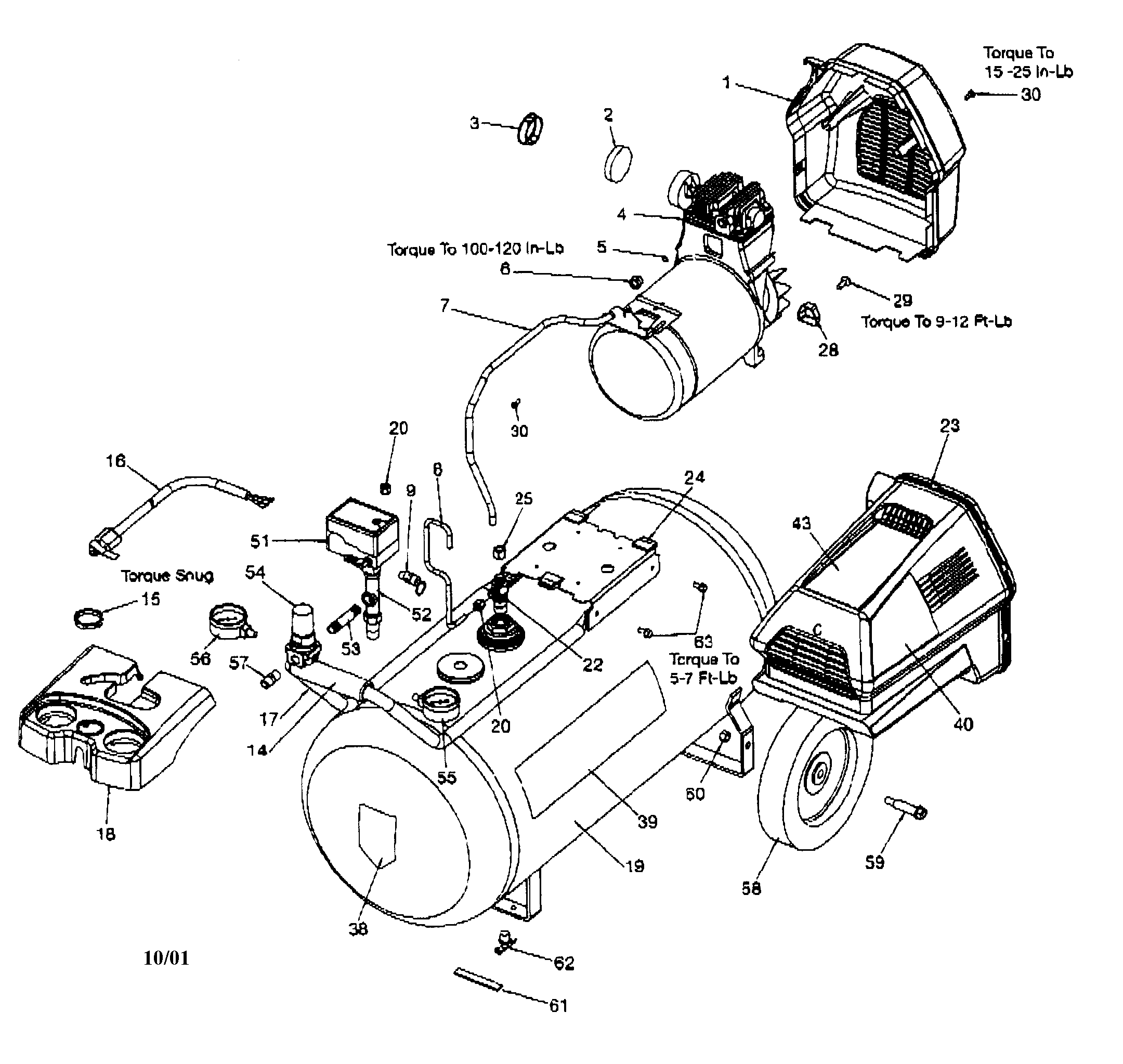 Craftsman 919165170 housing diagram