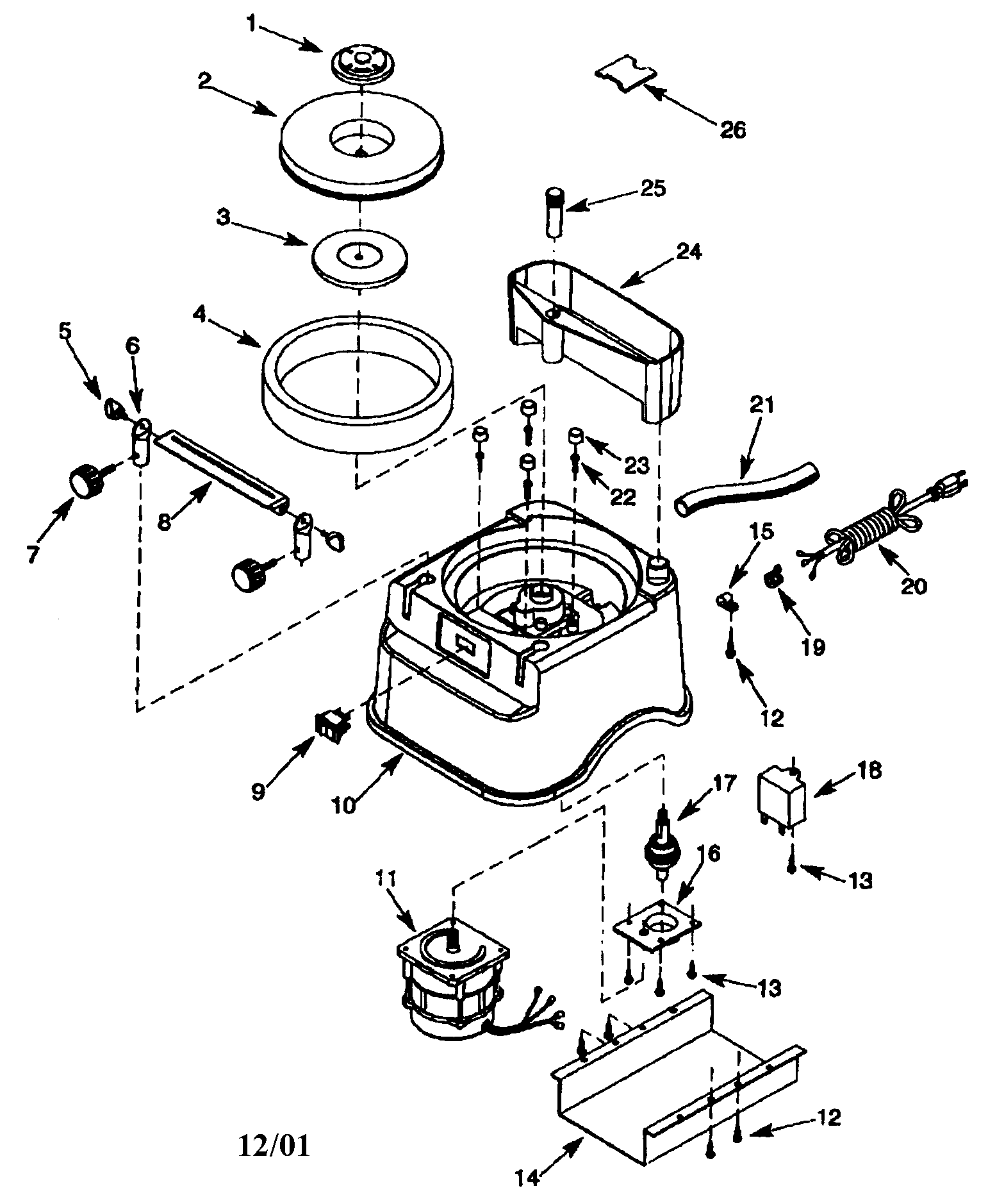 Craftsman 351211710 sharpener diagram