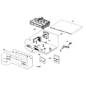 Zenith VRD4125 cabinet parts diagram