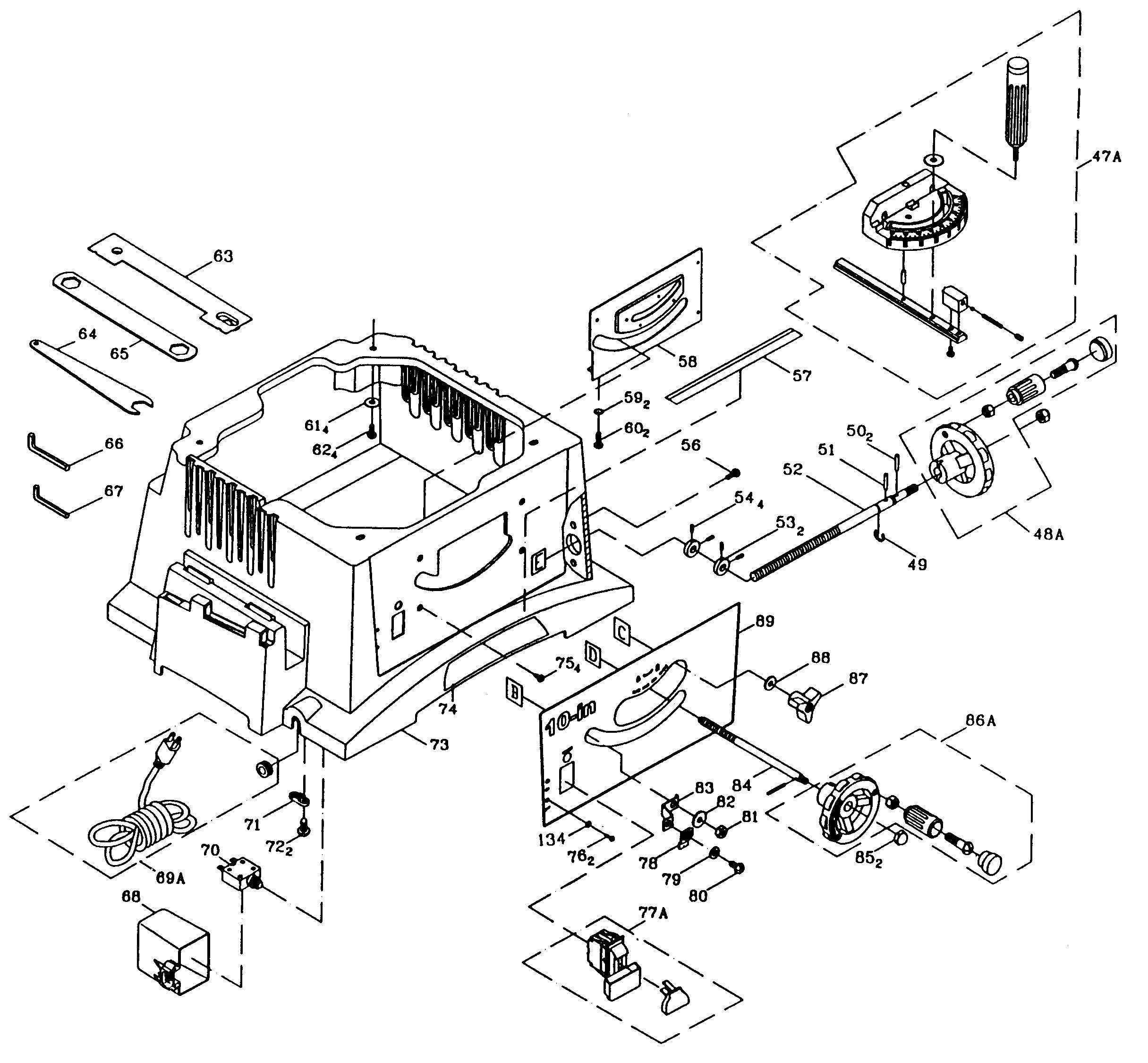 Craftsman 137248481 base diagram