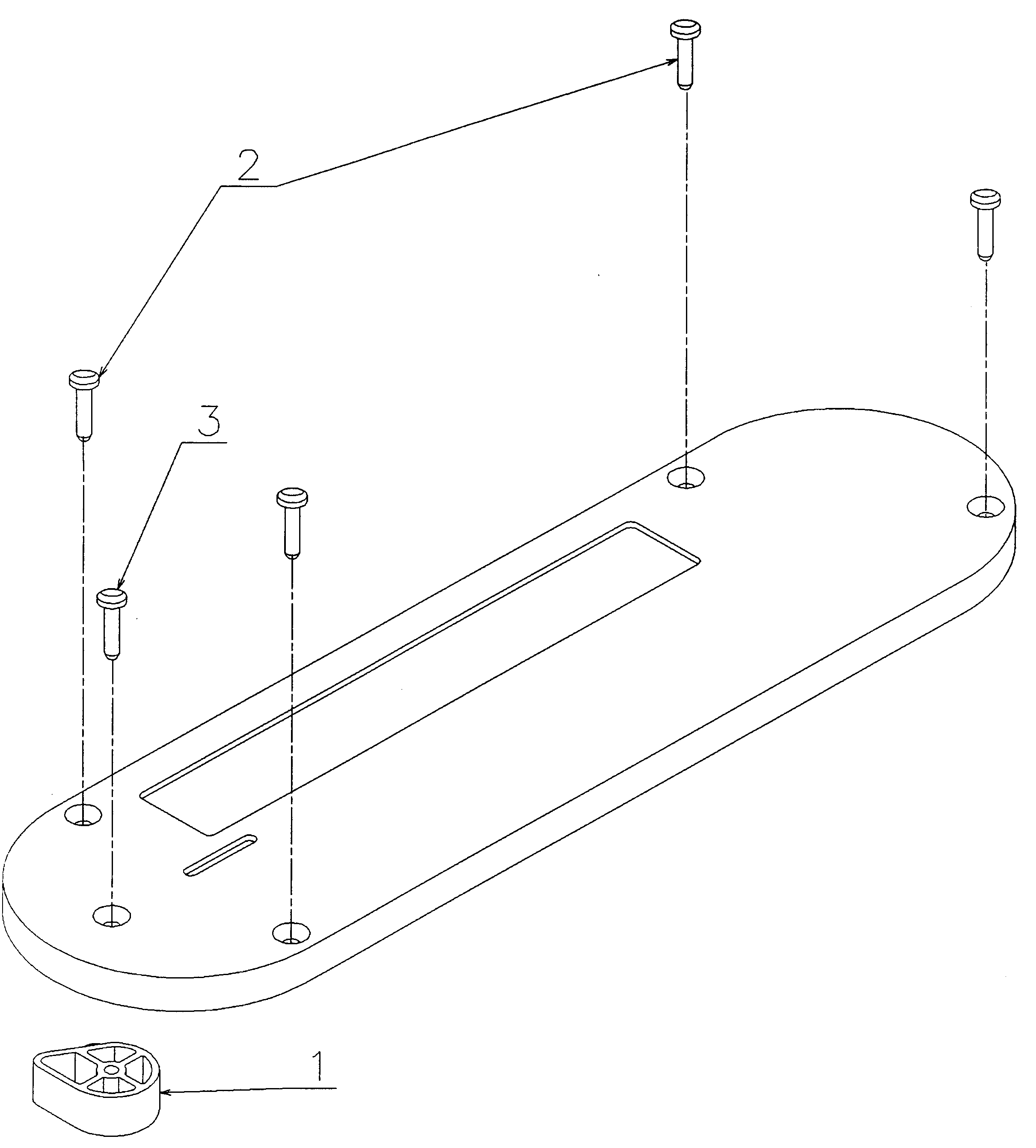 Black & Decker DW746X dado throat plate diagram