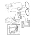 Kenmore 15815251 motor assy diagram