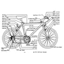Sears 130475390 bicycle diagram