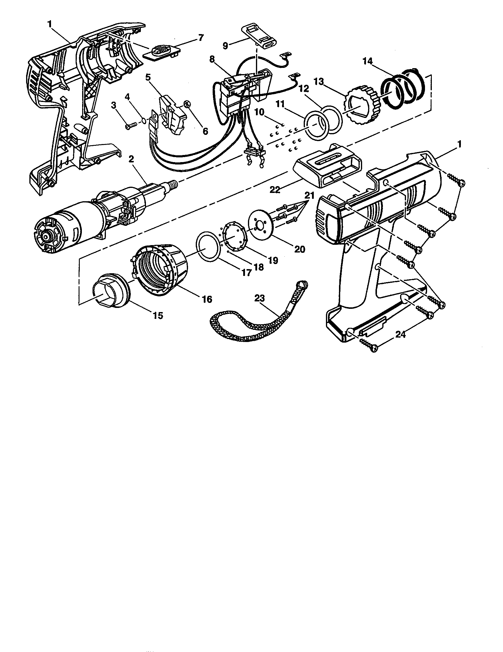 Craftsman 973111430 housing assy diagram
