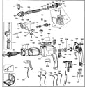 DeWalt DW515KTY1 drill diagram