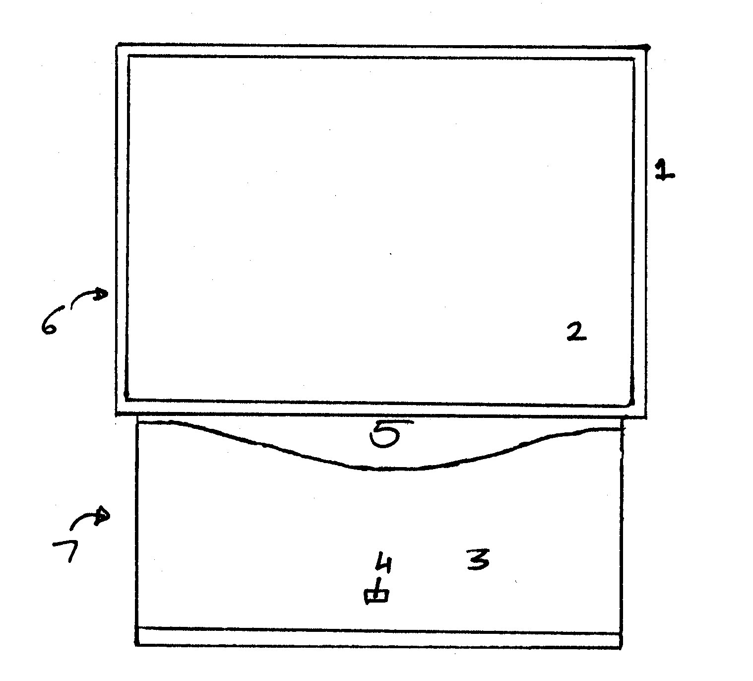 RCA P61310JX4 cabinet parts diagram