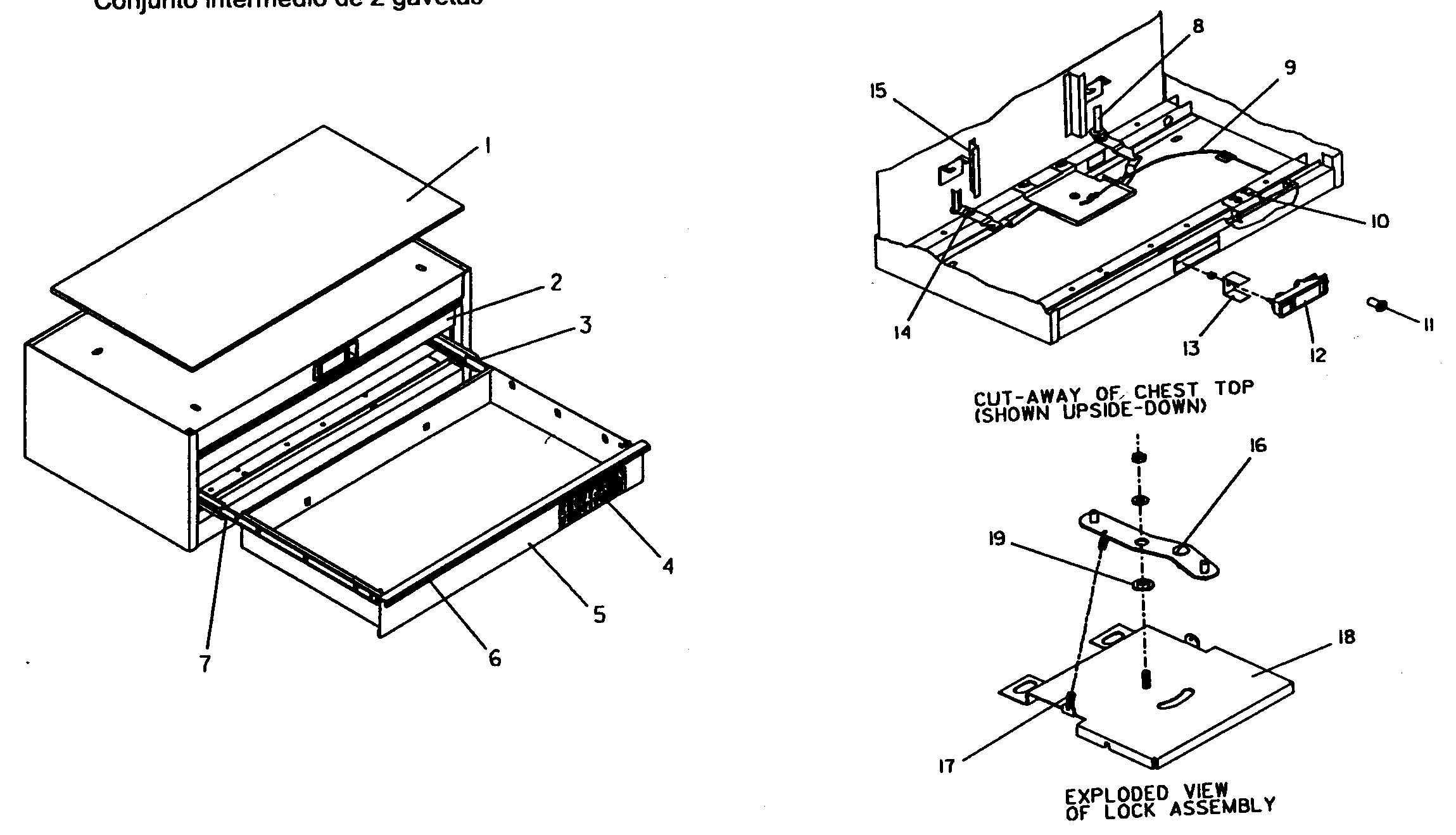 Craftsman 706655676 chest diagram