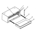 Craftsman 706598830 tool box diagram
