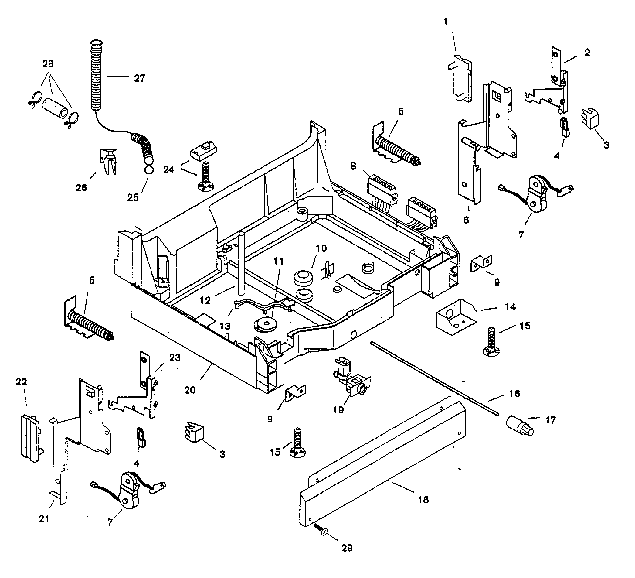 Bosch SHU3302UC/12 base diagram