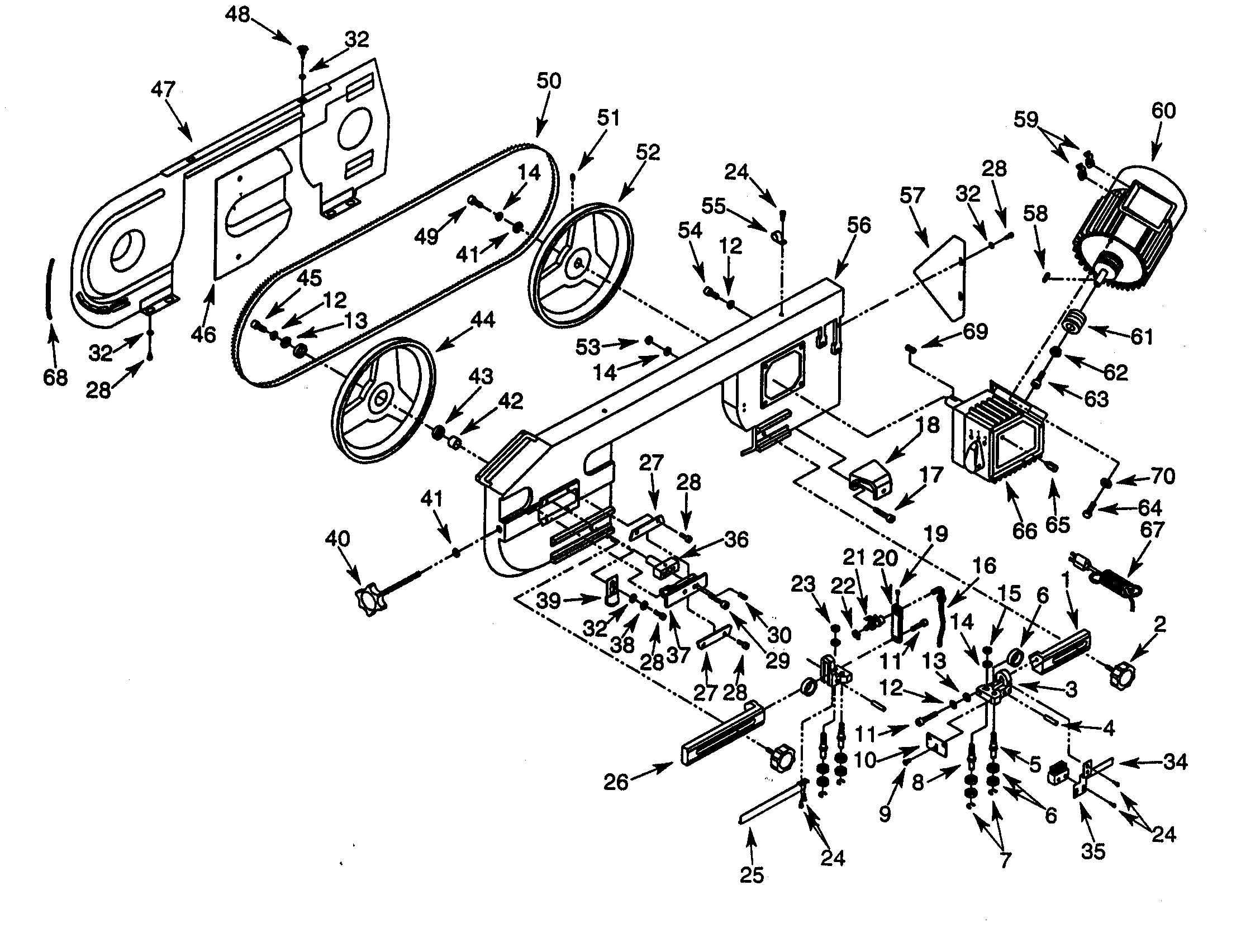 Craftsman 351226121 head assy diagram