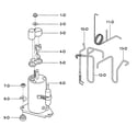 Kenmore 58073053200 compressor parts diagram