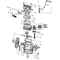 Craftsman 87519551 motor assy diagram