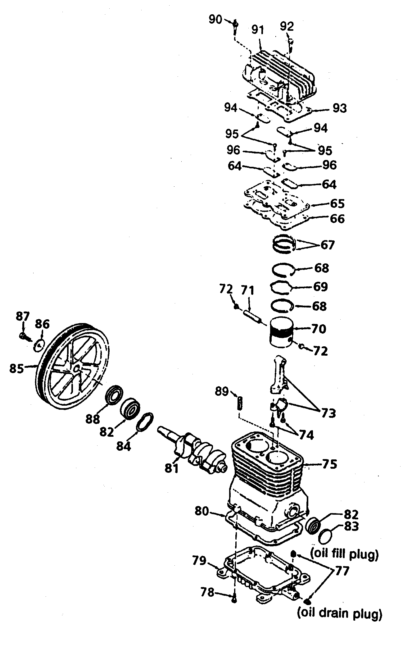 Craftsman 919195410 pump assy diagram