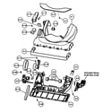 Panasonic MC-V7521-00 nozzle housing assy diagram