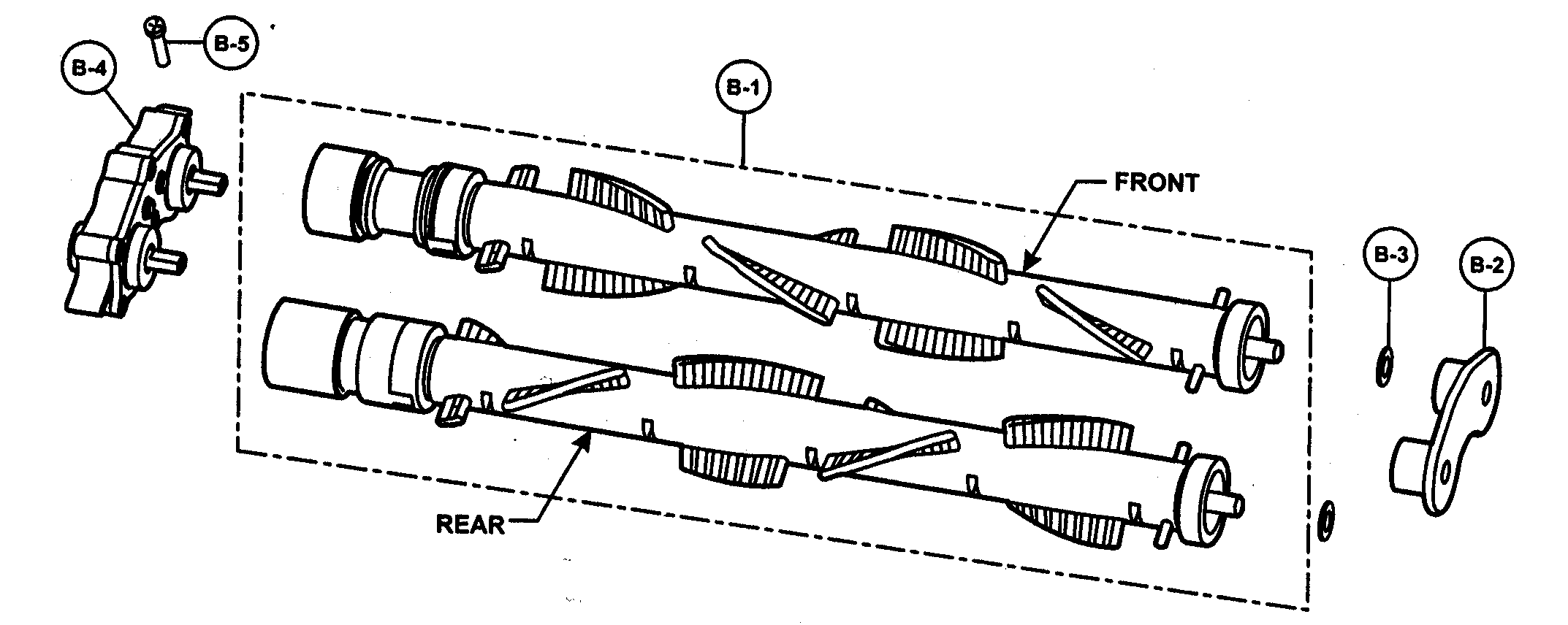 Panasonic MC-V7521-00 agitator assy diagram