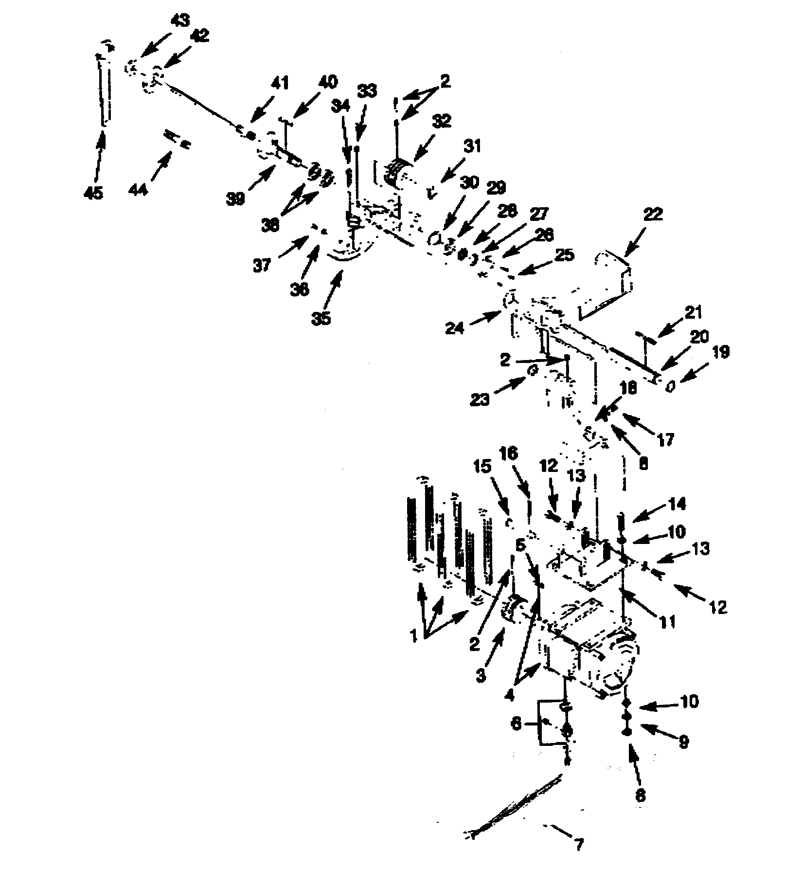 Craftsman 351226920 blade drive diagram