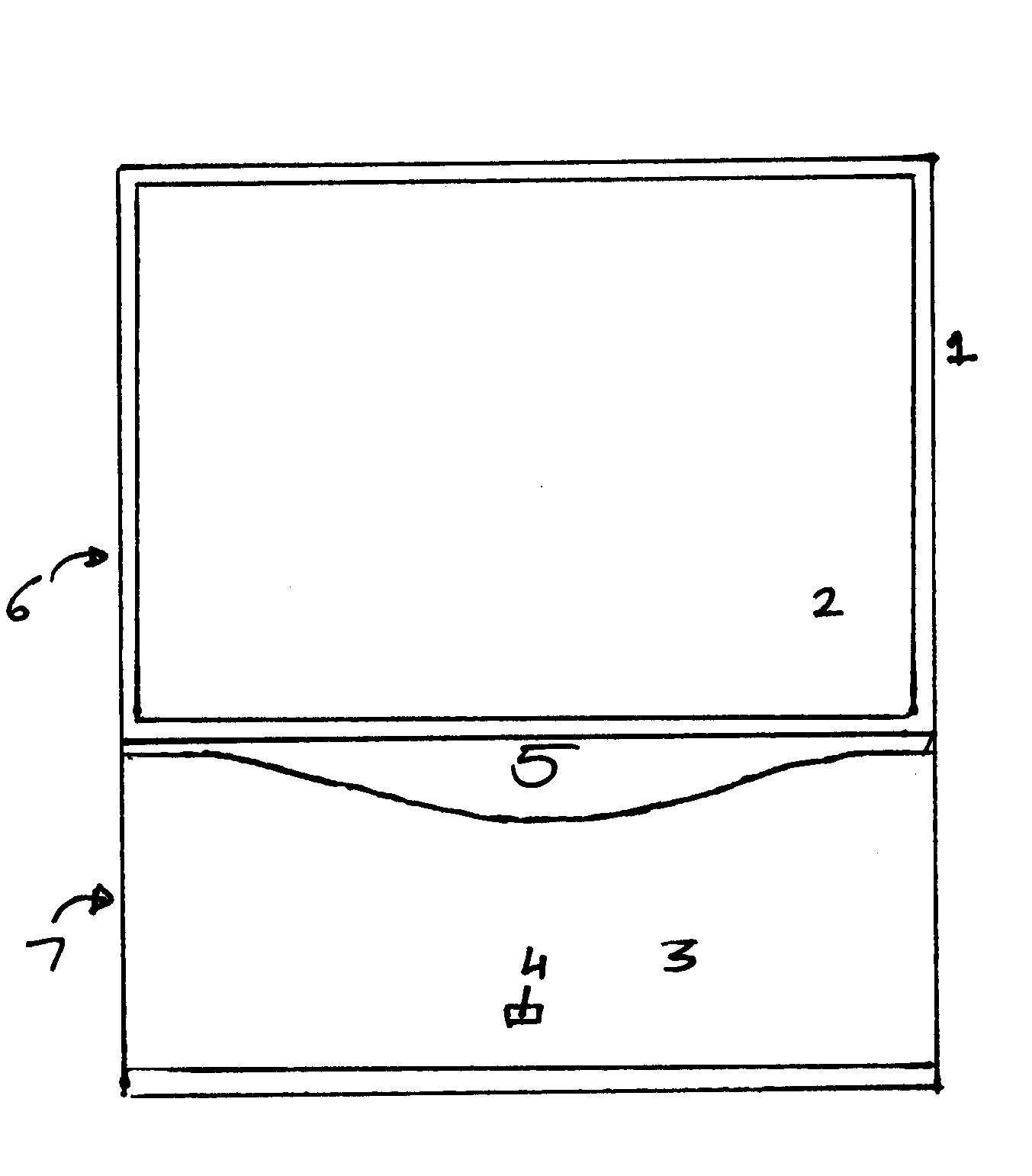 RCA D52130JX1 cabinet parts diagram