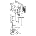 Panasonic NN-S732WL latch board parts diagram