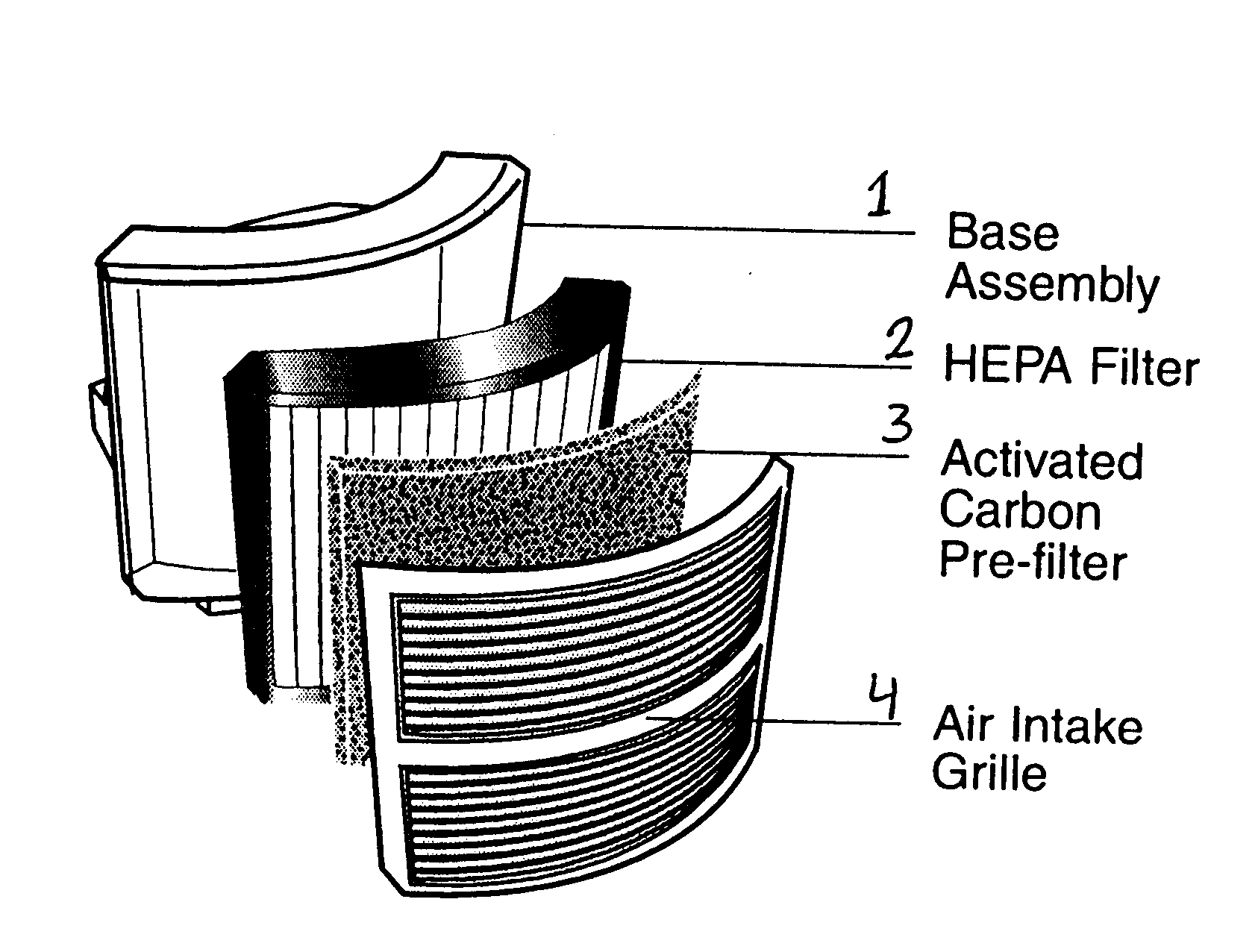 Honeywell 10200 air cleaner diagram