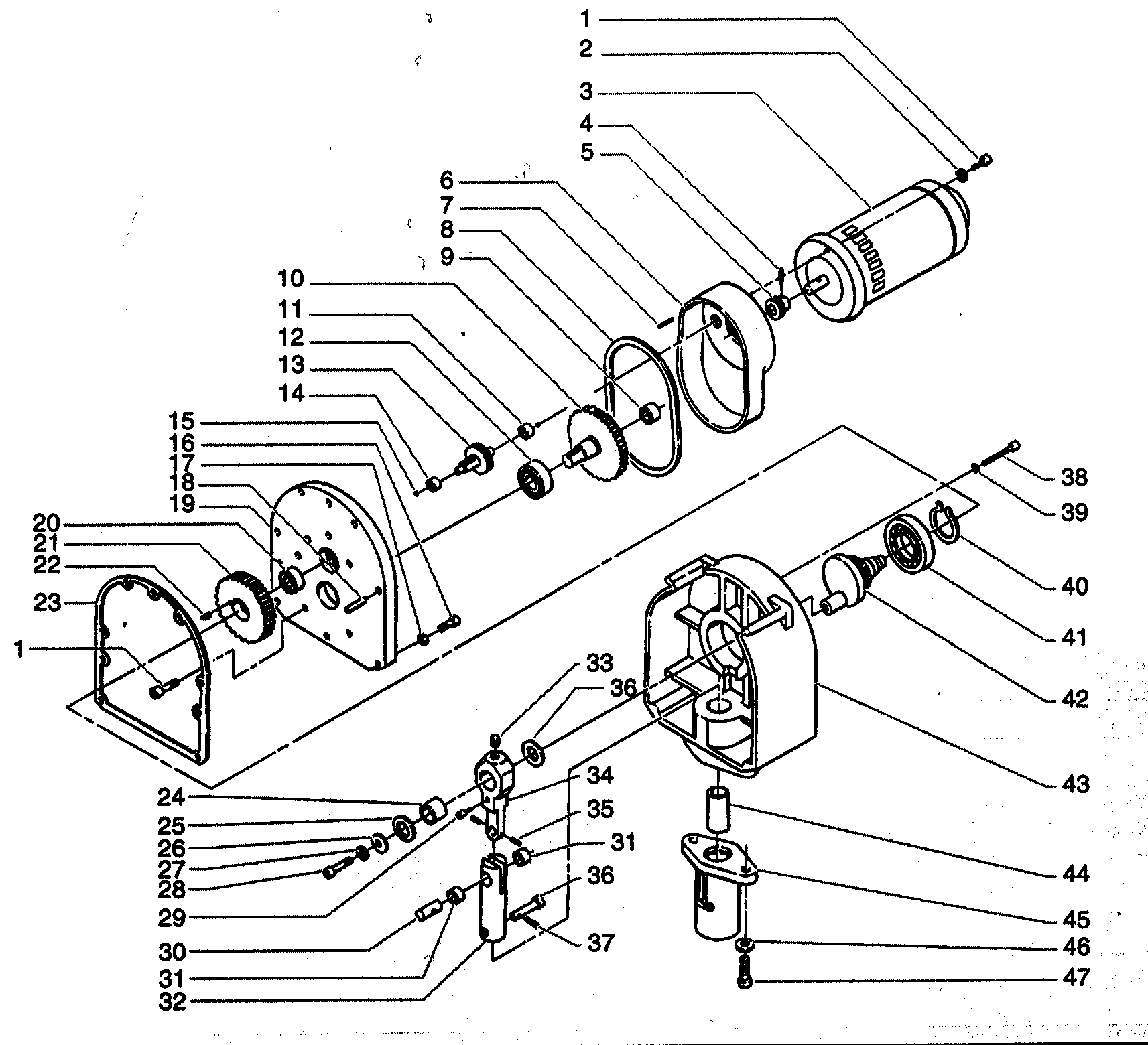 Wagner 975 drive assy diagram