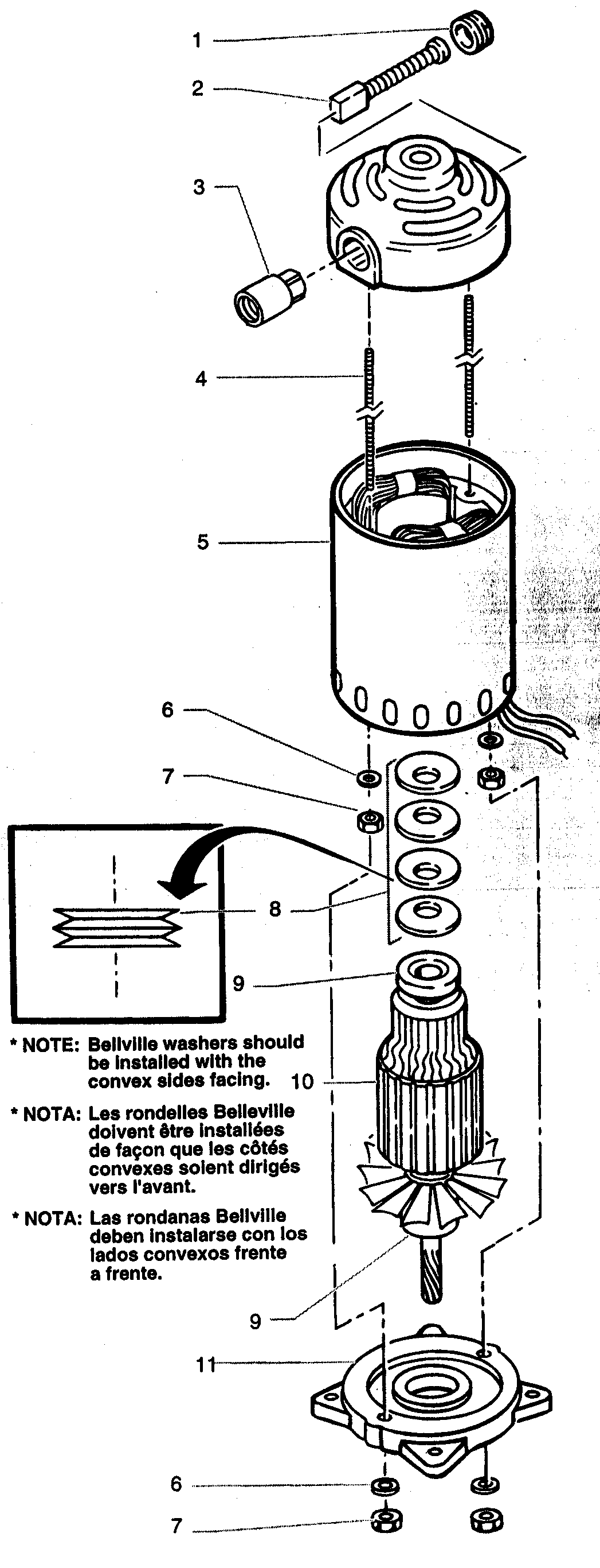 Wagner 975 motor assy diagram