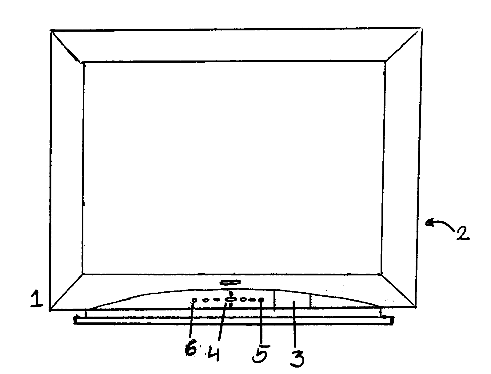 Panasonic CT-36HL42UF cabinet parts diagram